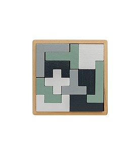 Dřevěný puzzle hlavolam