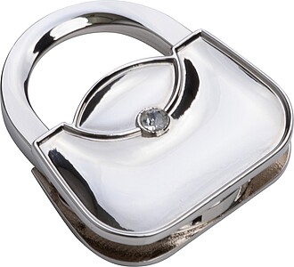 Držák na tašku, šedá - reklamní předměty