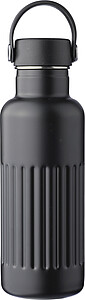DUSKALA Dvoustěnná termoska z recyklované nerezové oceli, 500 ml, černá - reklamní předměty