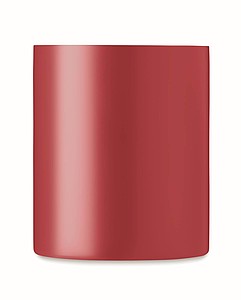 Dvojstěnný kovový hrnek, 300ml, červený