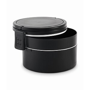 Dvoupatrový box na oběd 950 ml, černá