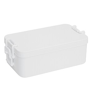 Dvoupatrový lunchbox 1000 + 1300 ml, bílá - reklamní předměty