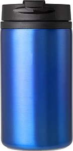 Dvouplášťová termoska z nerezové oceli. Objem 300ml. Kobaltově modrá. - termohrnek s vlastním potiskem