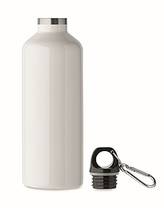Dvoustěnná izolační láhev 500 ml, bílá - reklamní předměty