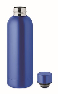 Dvoustěnná láhev na pití, 500ml, modrá