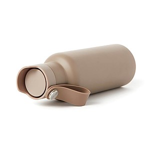 Dvoustěnná láhev na pití 500ml, šedá