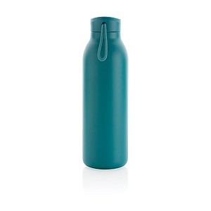 Dvoustěnná láhev na pití 500ml, z recyklované nerez oceli, tyrkysová