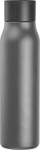 Dvoustěnná láhev s karabinou 600 ml, antracitová