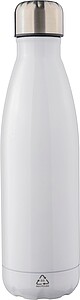 Dvoustěnná lahev z nerezové oceli 500 ml, bílá