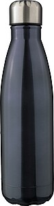 Dvoustěnná lahev z nerezové oceli 500 ml, gun metal