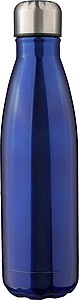 Dvoustěnná lahev z nerezové oceli 500 ml, modrá - reklamní předměty