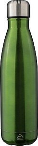 Dvoustěnná lahev z nerezové oceli 500 ml, zelená