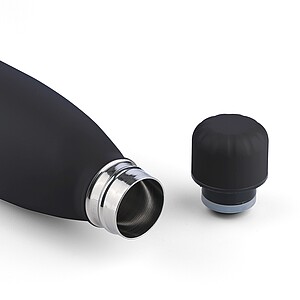 Dvoustěnná nerezová termoska 500 ml, černá