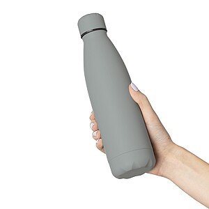 Dvoustěnná nerezová termoska 500 ml, šedá