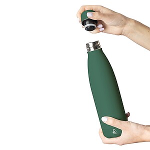 Dvoustěnná nerezová termoska 500 ml, tmavě zelená