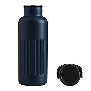 Dvoustěnná vakuová láhev 500 ml, modrá