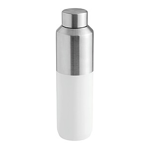 Dvoustěnná vakuová láhev 550 ml, bílá - reklamní předměty