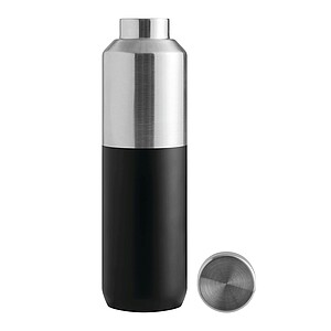 Dvoustěnná vakuová láhev 550 ml, černá