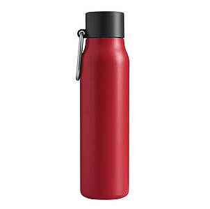 Dvoustěnná vakuová láhev 550 ml, červená