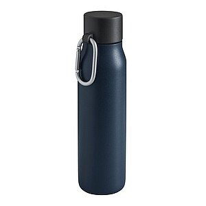 Dvoustěnná vakuová láhev 550 ml, modrá