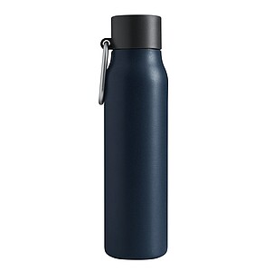 Dvoustěnná vakuová láhev 550 ml, modrá