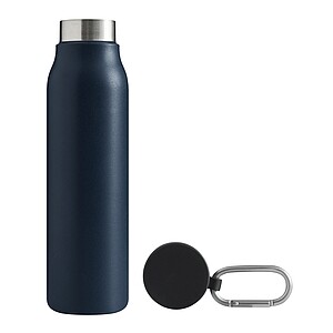 Dvoustěnná vakuová láhev 550 ml, modrá