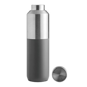 Dvoustěnná vakuová láhev 550 ml, šedá