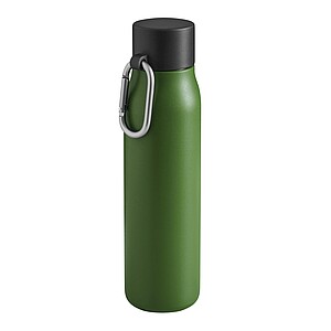 Dvoustěnná vakuová láhev 550 ml, zelená