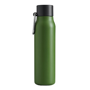 Dvoustěnná vakuová láhev 550 ml, zelená