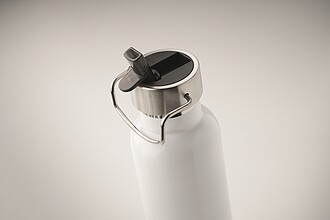 Dvoustěnná vakuově izolovaná láhev 660 ml, bílá