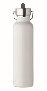 Dvoustěnná vakuově izolovaná láhev 660 ml, bílá