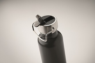 Dvoustěnná vakuově izolovaná láhev 660 ml, černá