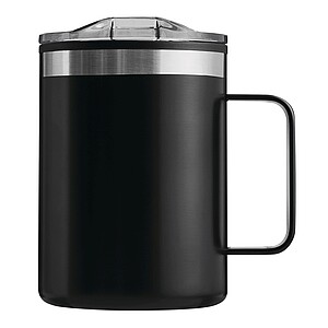 Dvoustěnný cestovní hrnek 400 ml, černá