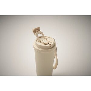 Dvoustěnný hrnek 500ml, béžová
