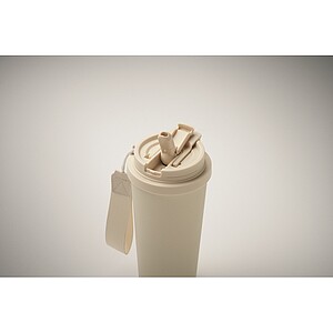 Dvoustěnný hrnek 500ml, béžová