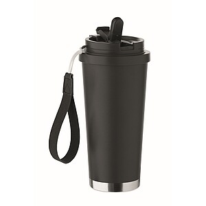 Dvoustěnný hrnek 500ml, černá