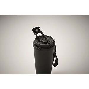 Dvoustěnný hrnek 500ml, černá