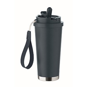 Dvoustěnný hrnek 500ml, tmavě námořní modrá