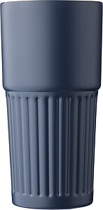 Dvoustěnný hrnek z recyklované nerezové oceli 500 ml, modrá