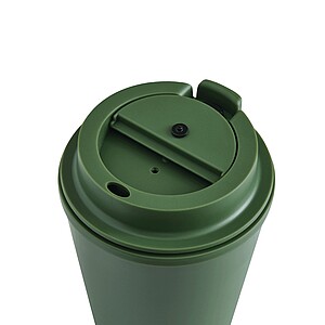 Dvoustěnný izolovaný hrnek 350 ml, zelená