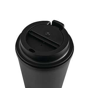 Dvoustěnný izolovaný termohrnek 350 ml, černá