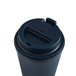 Dvoustěnný izolovaný termohrnek 350 ml, námořní modrá