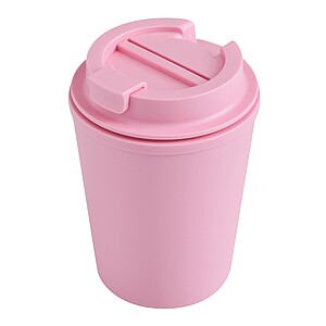 Dvoustěnný izolovaný termohrnek 350 ml, růžová