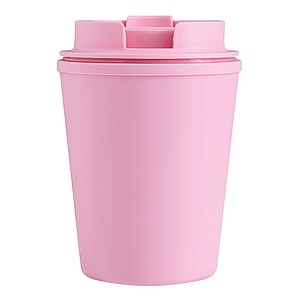 Dvoustěnný izolovaný termohrnek 350 ml, růžová