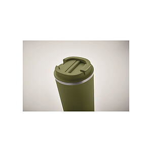 Dvoustěnný pohár 510 ml, tmavě zelená