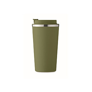 Dvoustěnný pohár 510 ml, tmavě zelená