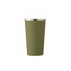 Dvoustěnný pohár 510 ml, tmavě zelená