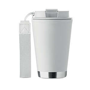Dvoustěnný pohárek 300 ml, bílá