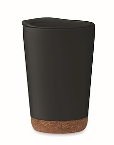 Dvoustěnný pohárek 300 ml, černá