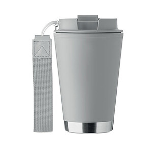 Dvoustěnný pohárek 300 ml, šedá